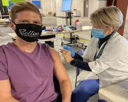 He received the vaccine for Corona vaccine in January 2021 He received the vaccine for Corona vaccine in January 2021.